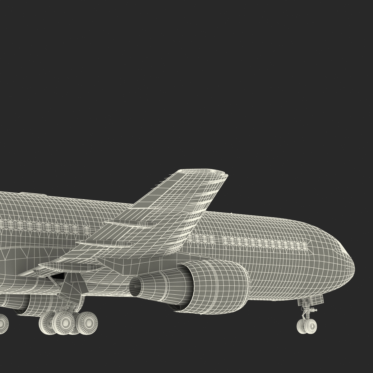 3D model Boeing 767 300 Alitalia Rigged