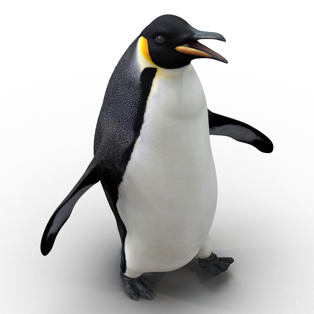 Penguin Pose 2 3D model