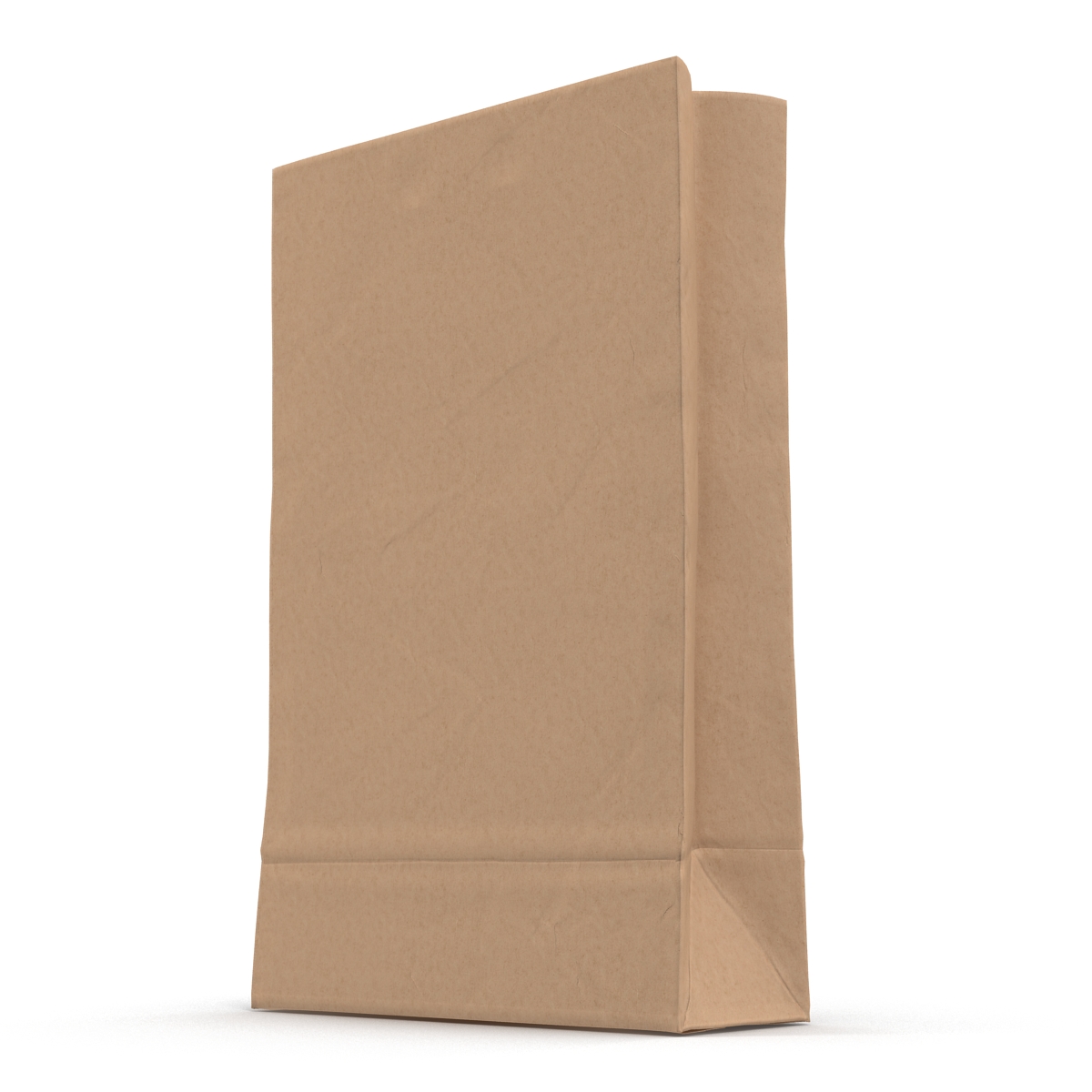 3D Fast Food Paper Bag 3