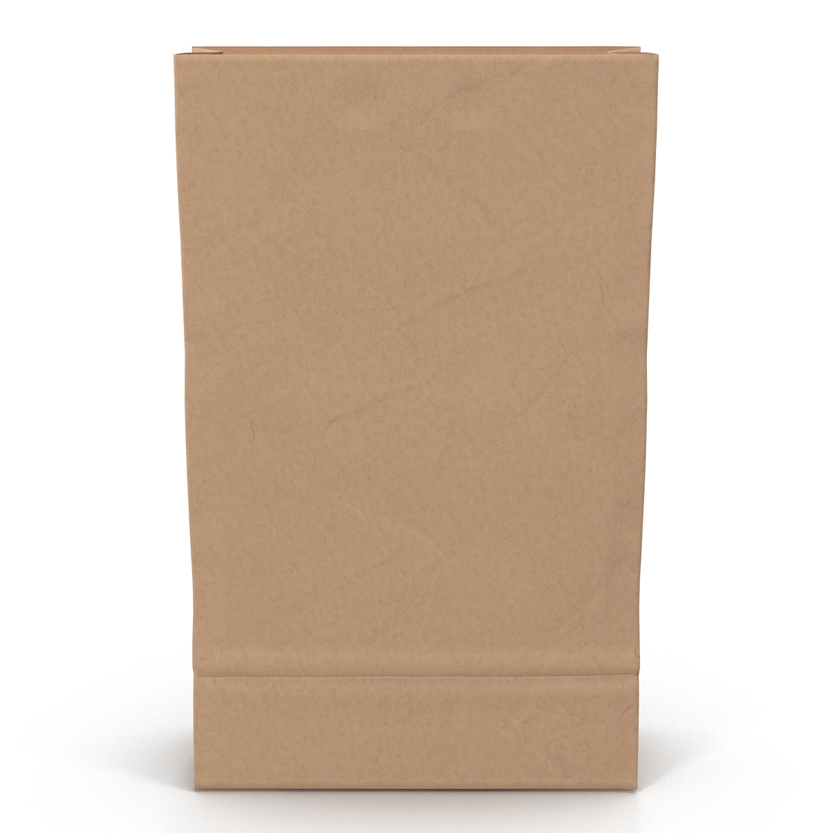 3D Fast Food Paper Bag 3