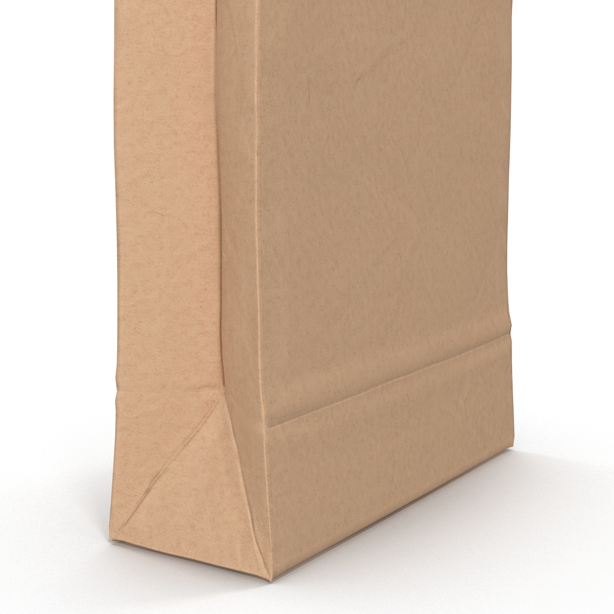 3D Fast Food Paper Bag 3