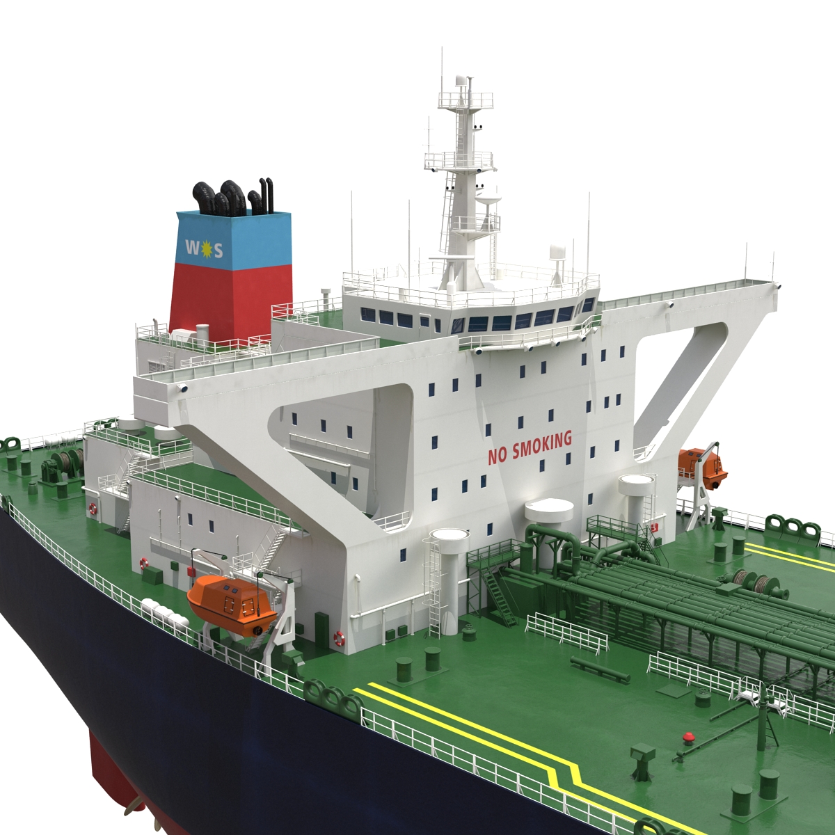 3D Oil Tanker Generic model