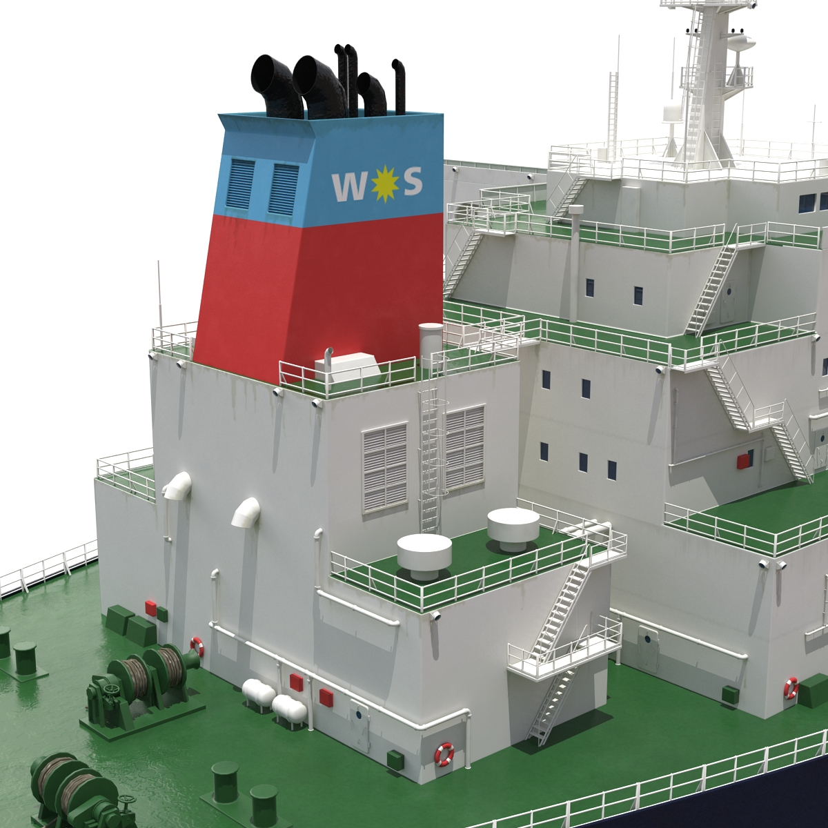 3D Oil Tanker Generic model