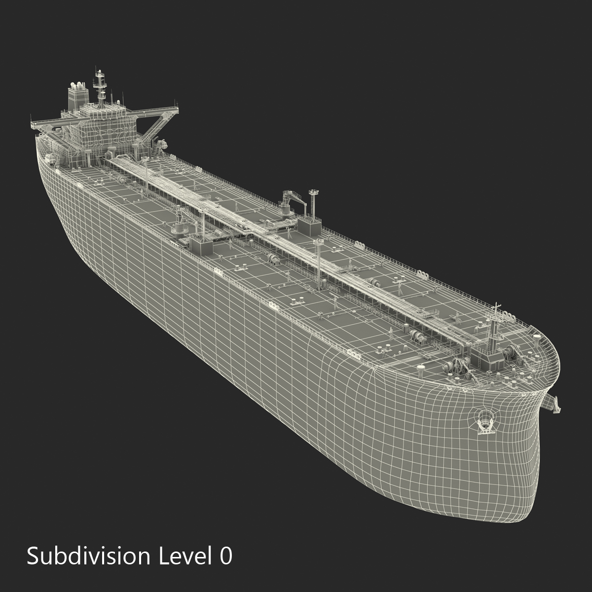 3D Oil Tanker Generic model