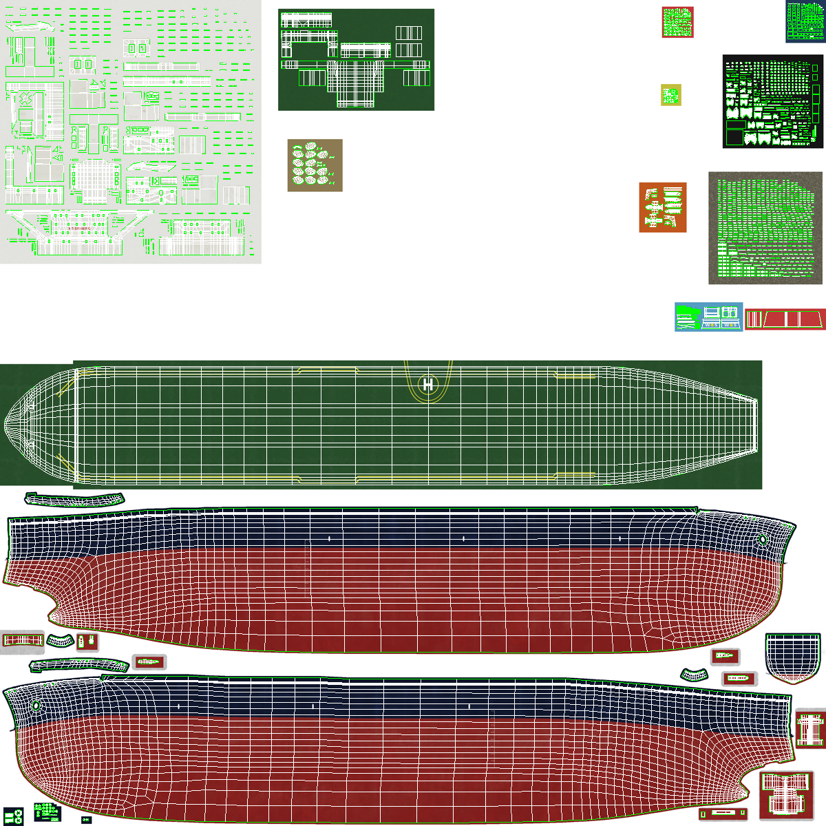 3D Oil Tanker Generic model