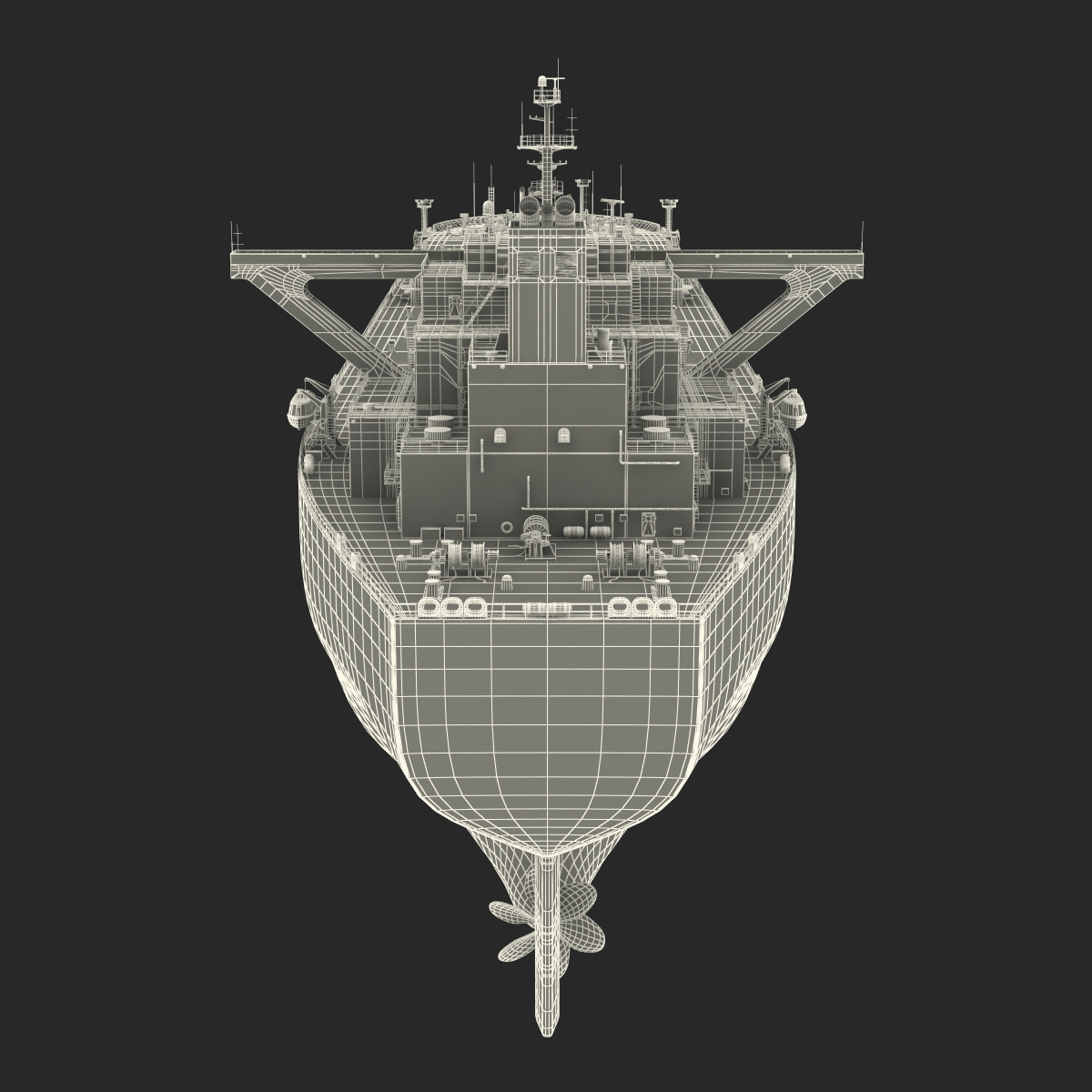 3D Oil Tanker Generic model