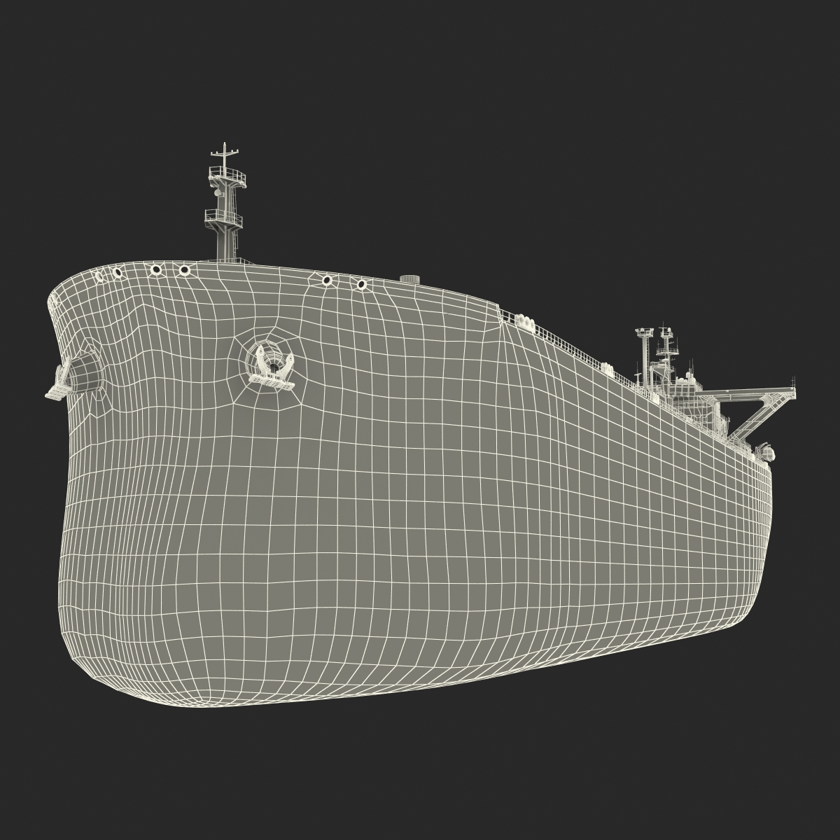 3D Oil Tanker Generic model