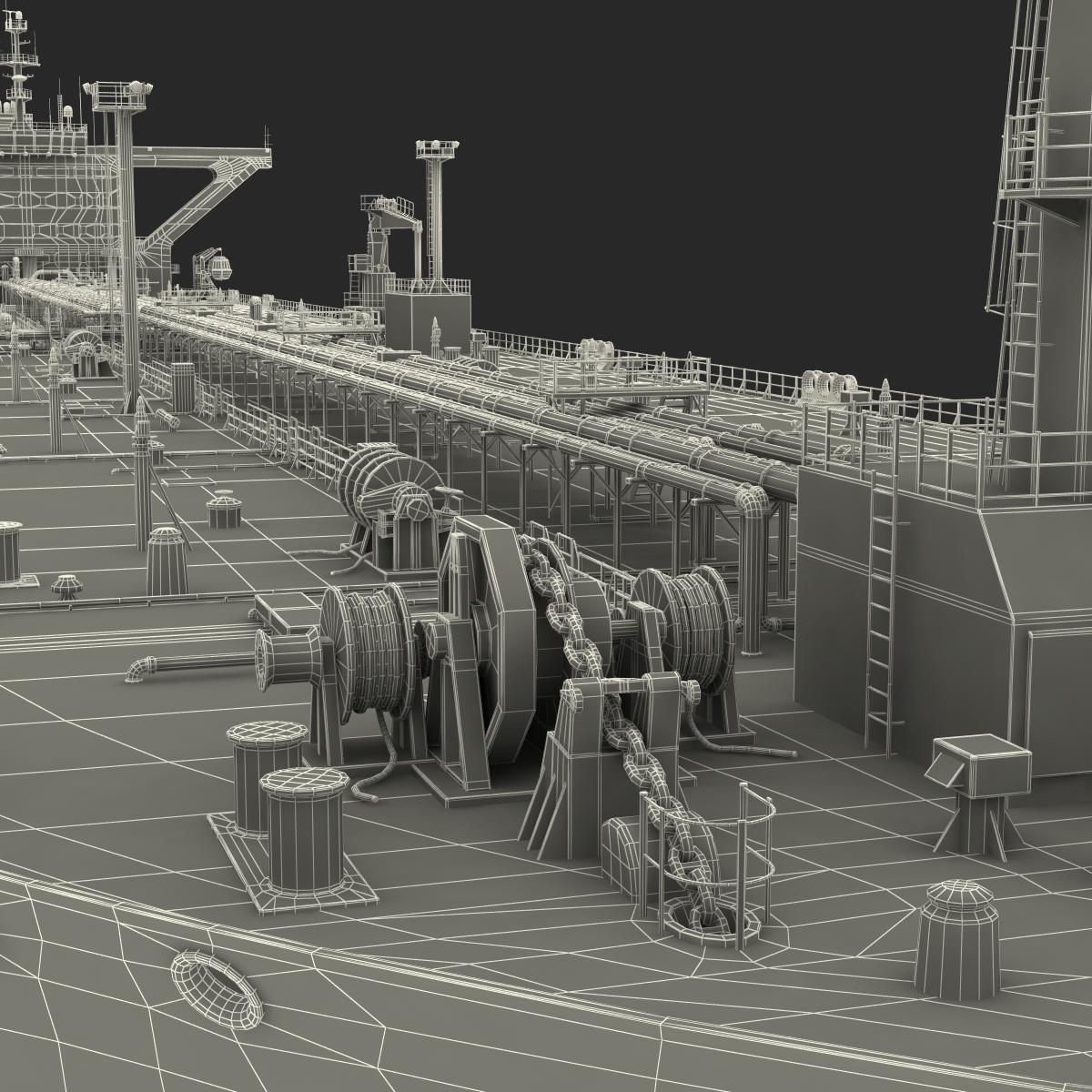 3D Oil Tanker Generic model