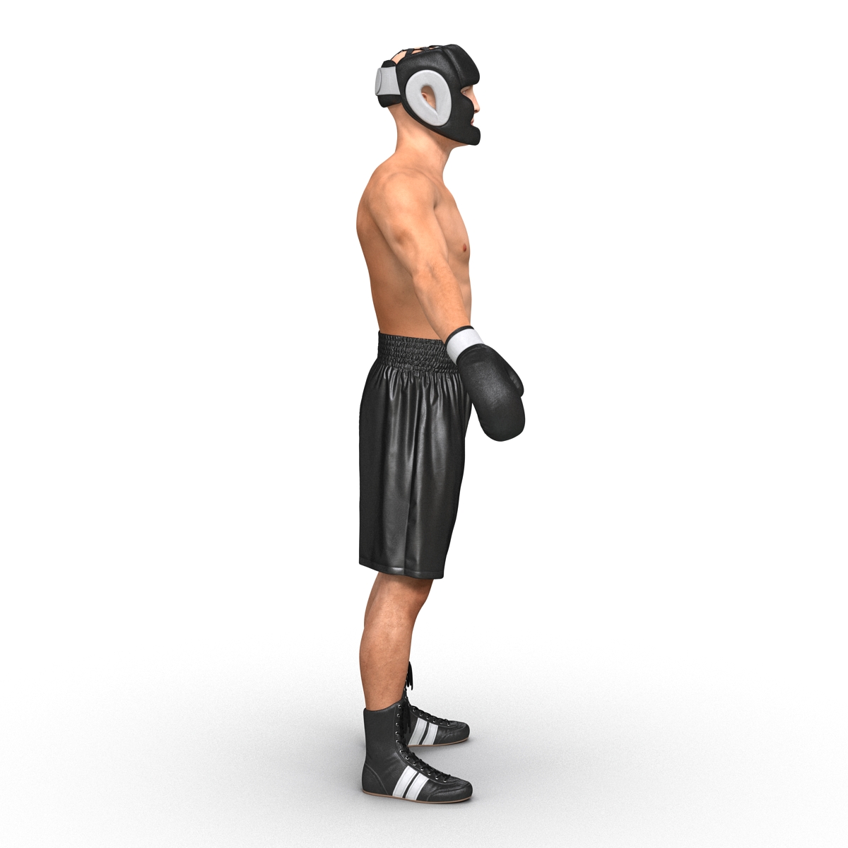 Boxer Man 3D model