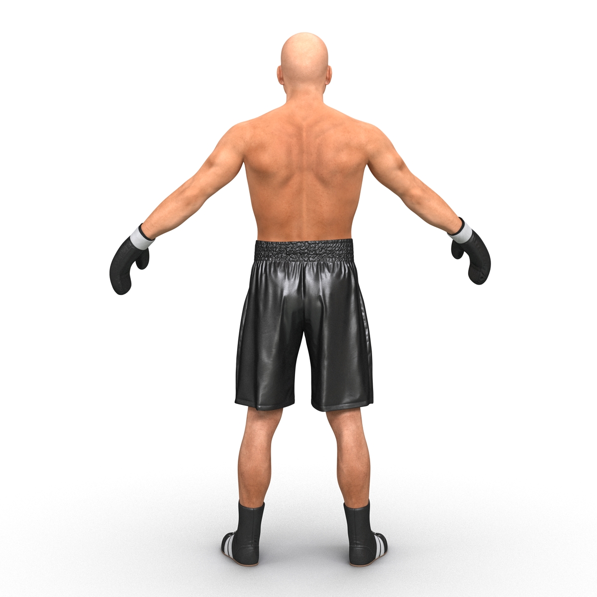 3D model Adult Boxer Man