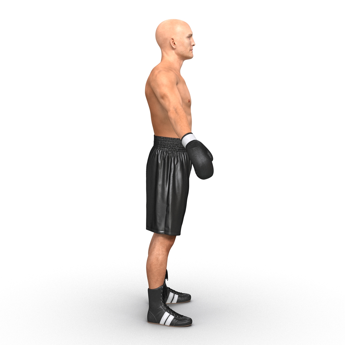 3D model Adult Boxer Man