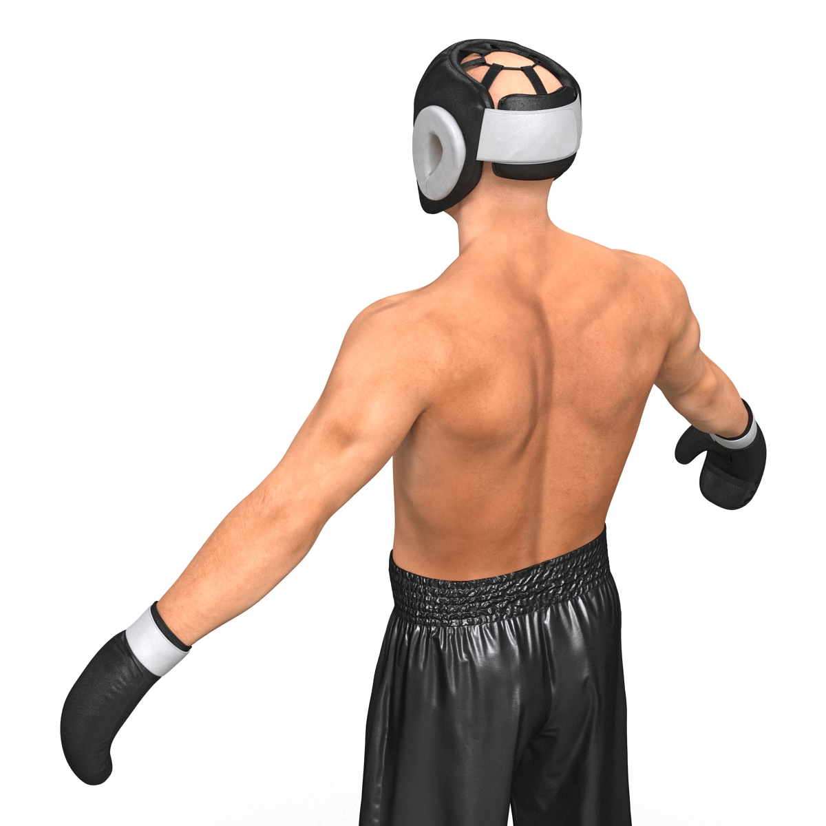 3D model Adult Boxer Man