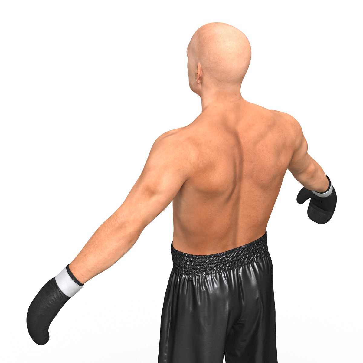 3D model Adult Boxer Man