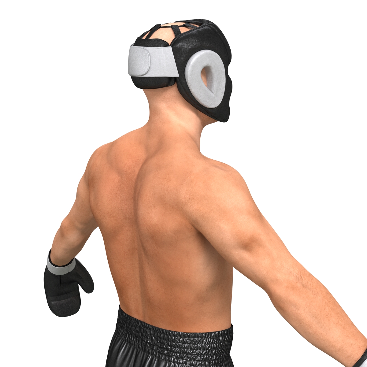 3D model Adult Boxer Man