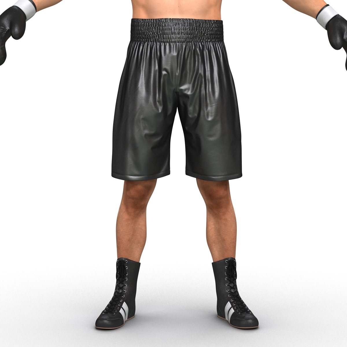 3D model Adult Boxer Man