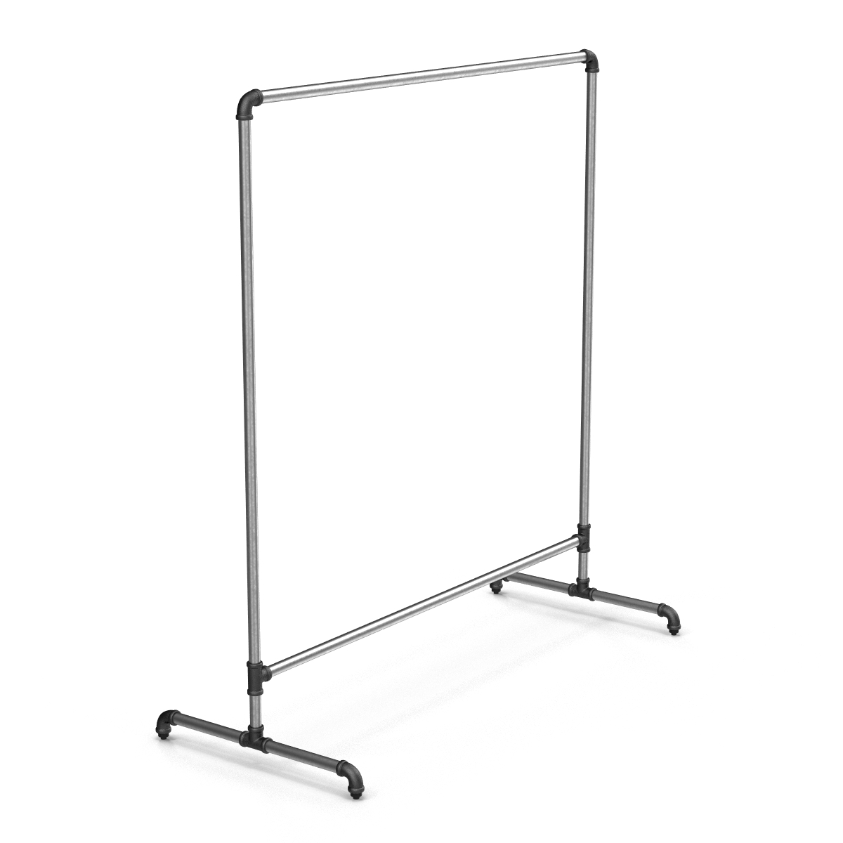 3D model Iron Clothing Rack 2