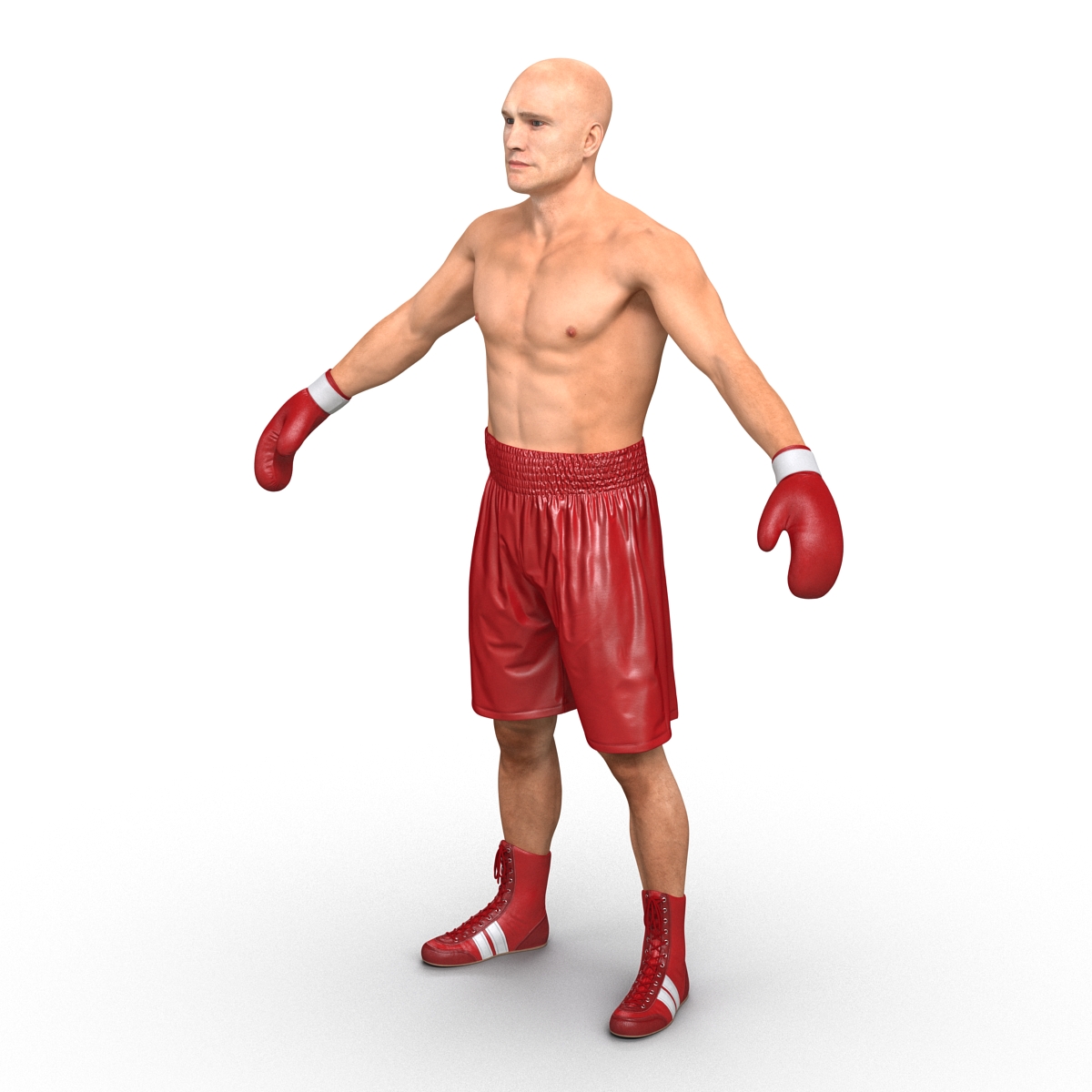 Boxer Man 3D model