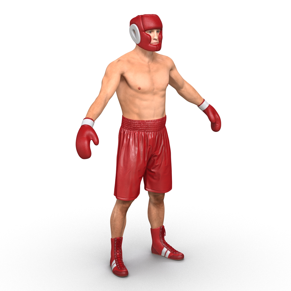 Boxer Man 3D model