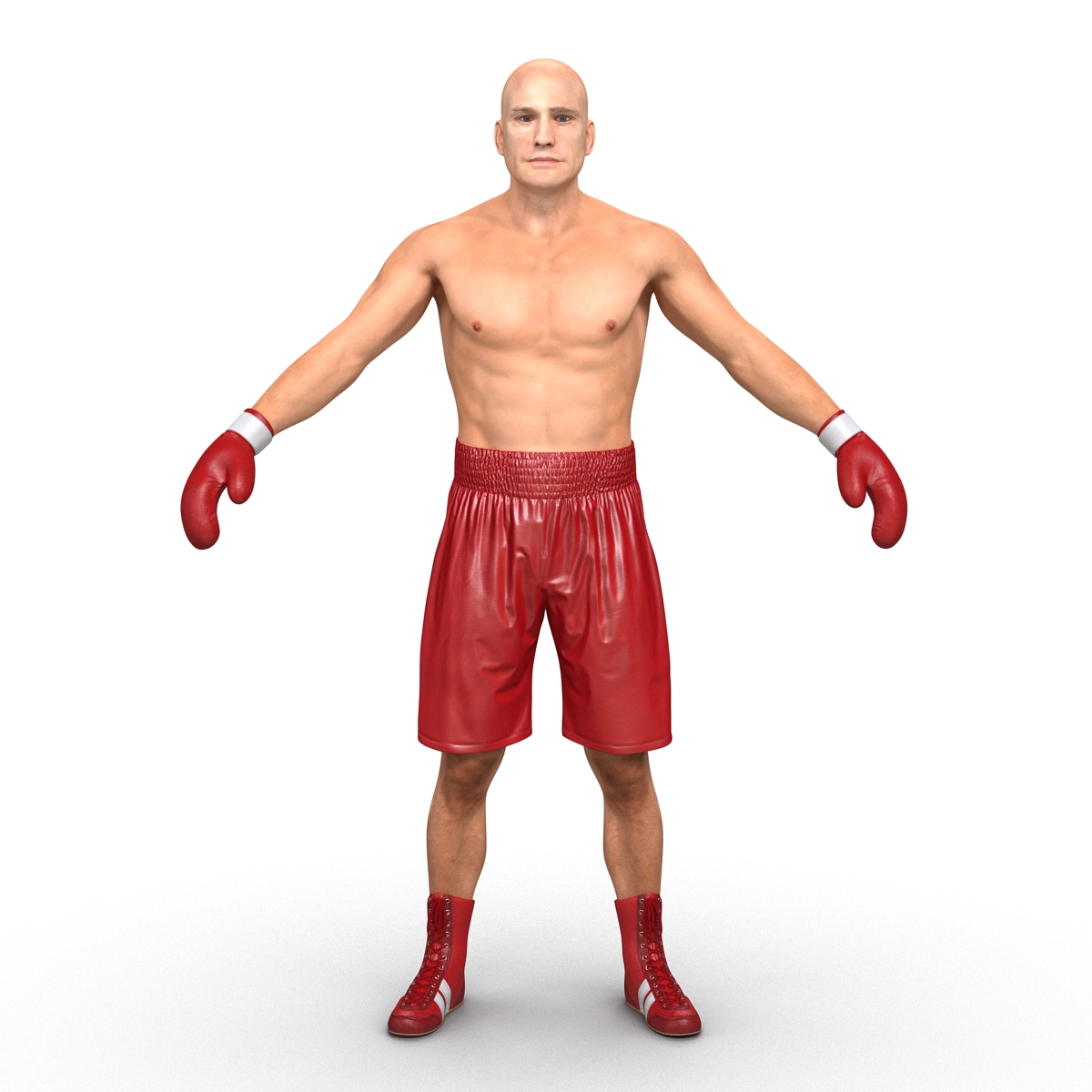 Boxer Man 3D model