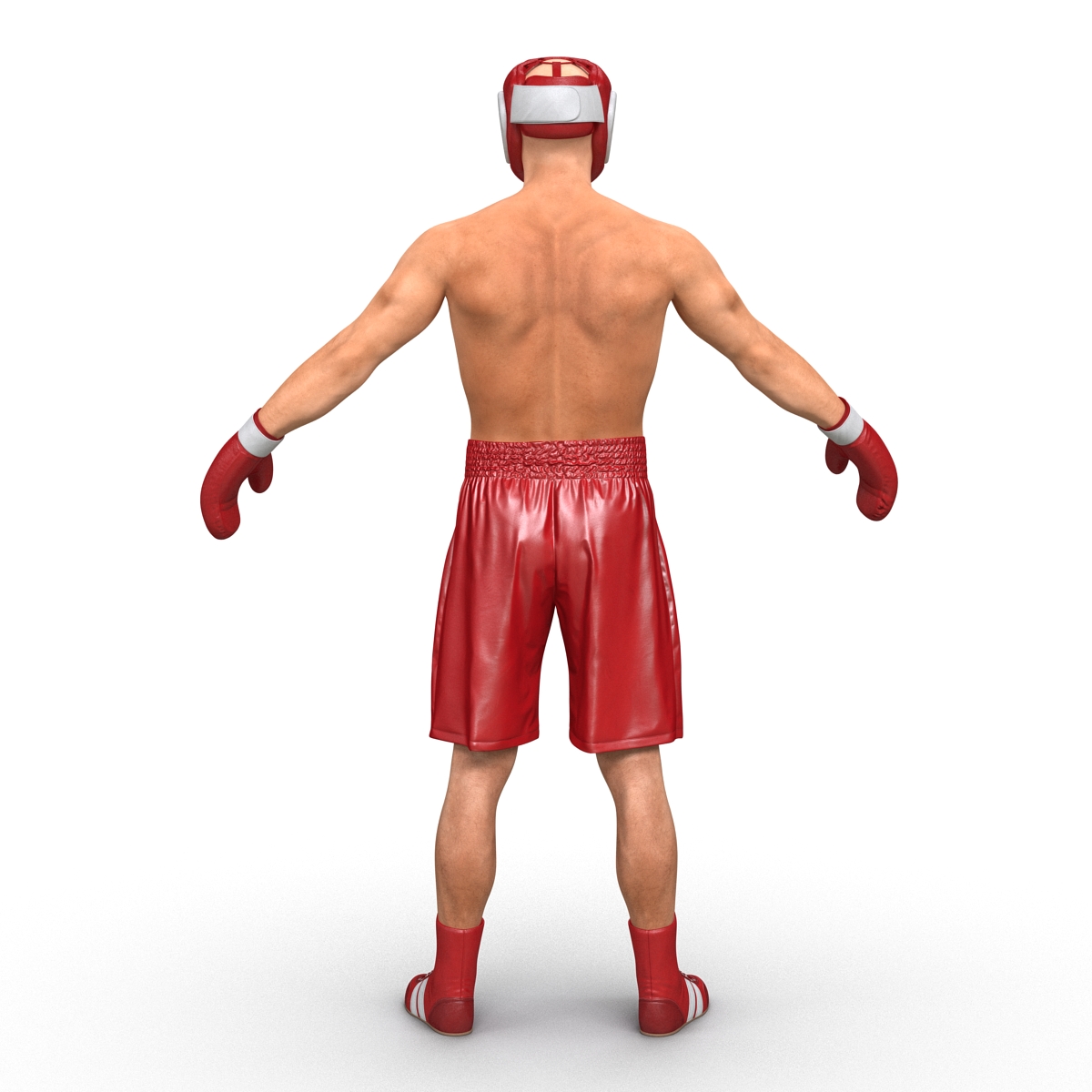 Boxer Man 3D model