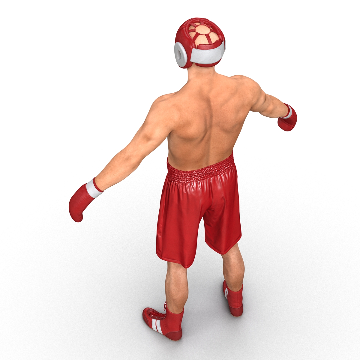 Boxer Man 3D model