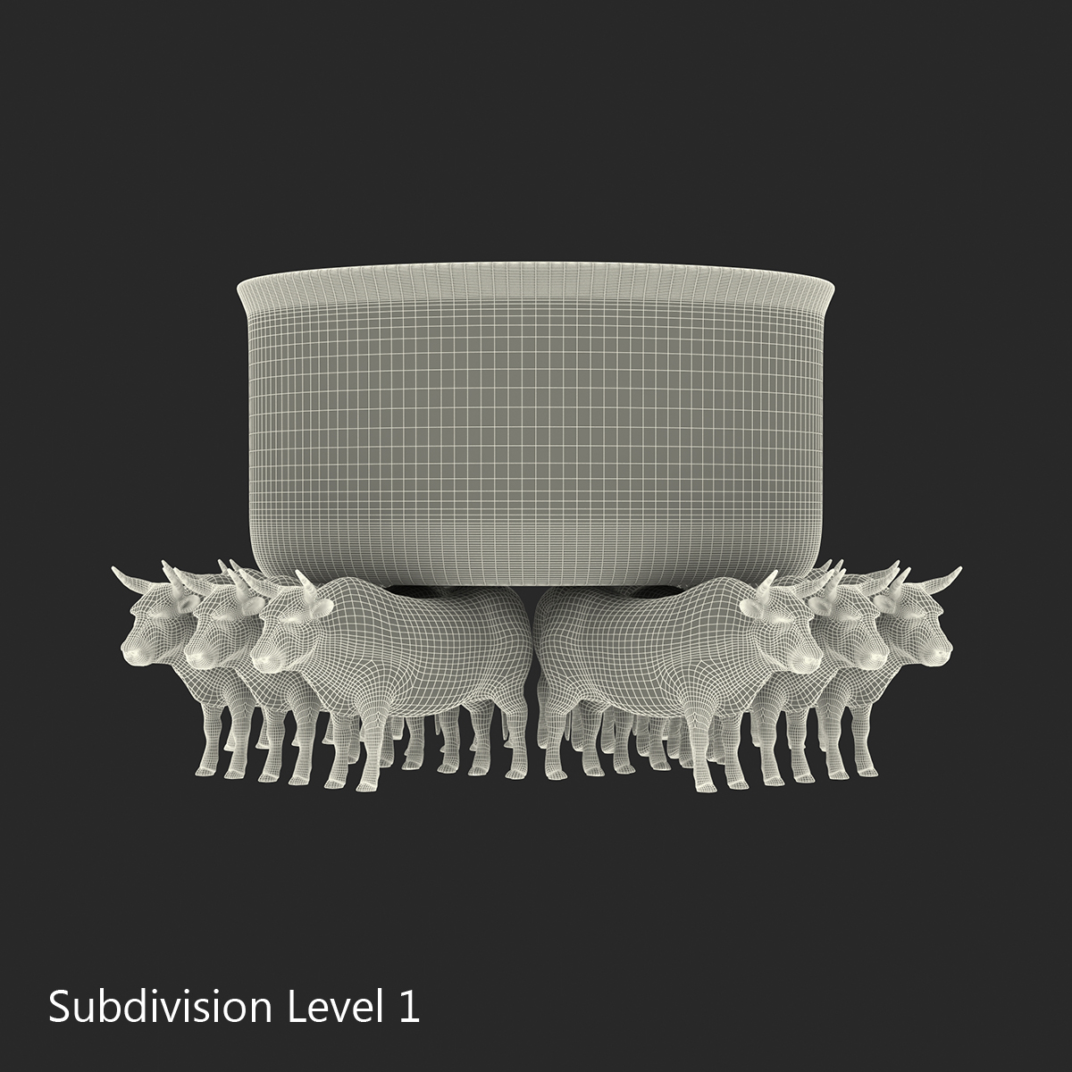 3D model Molten Sea