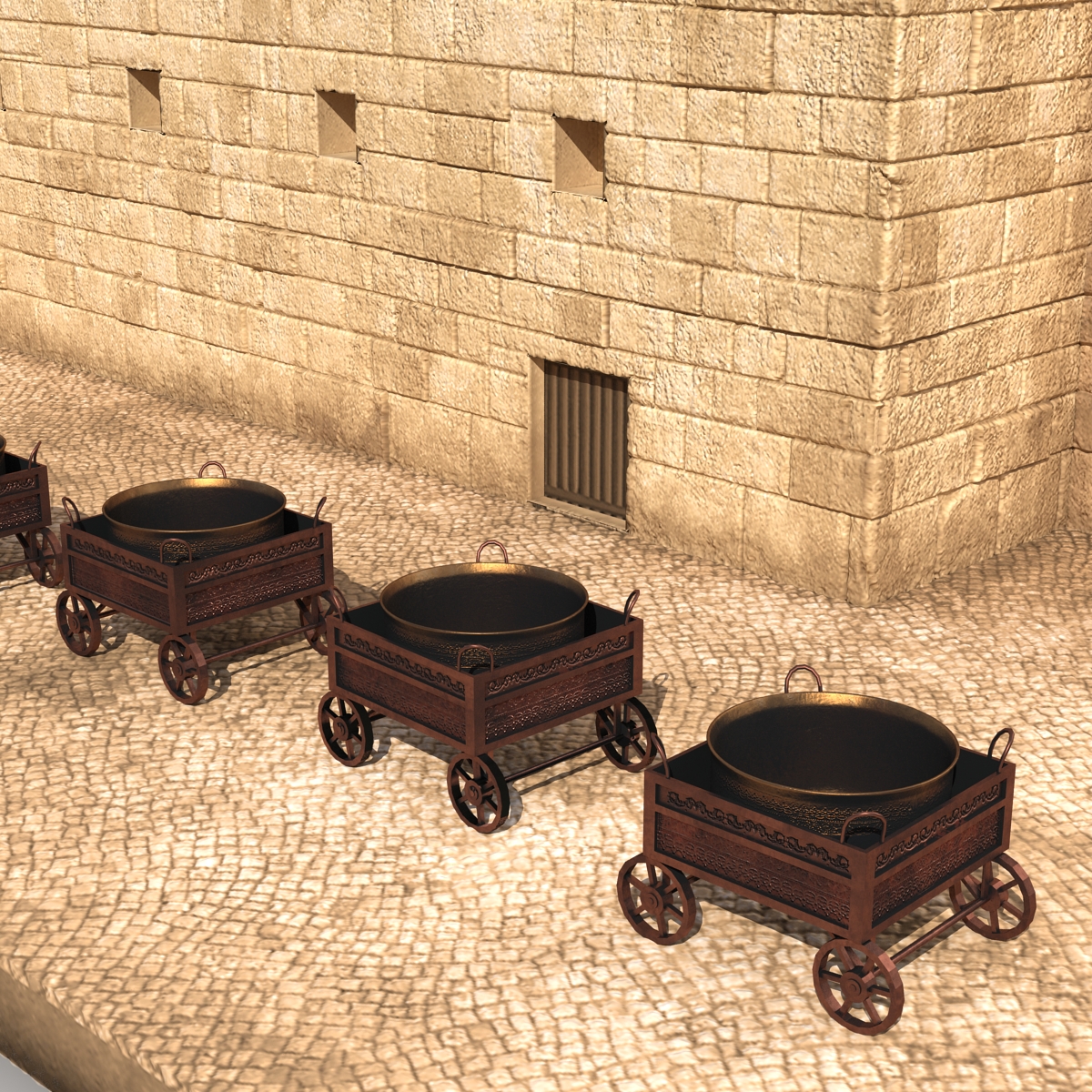 3D model Solomons Temple