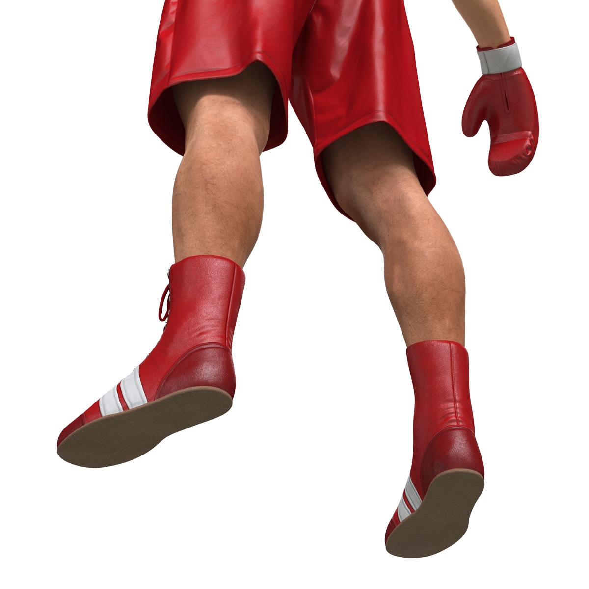 3D Boxer Man Rigged