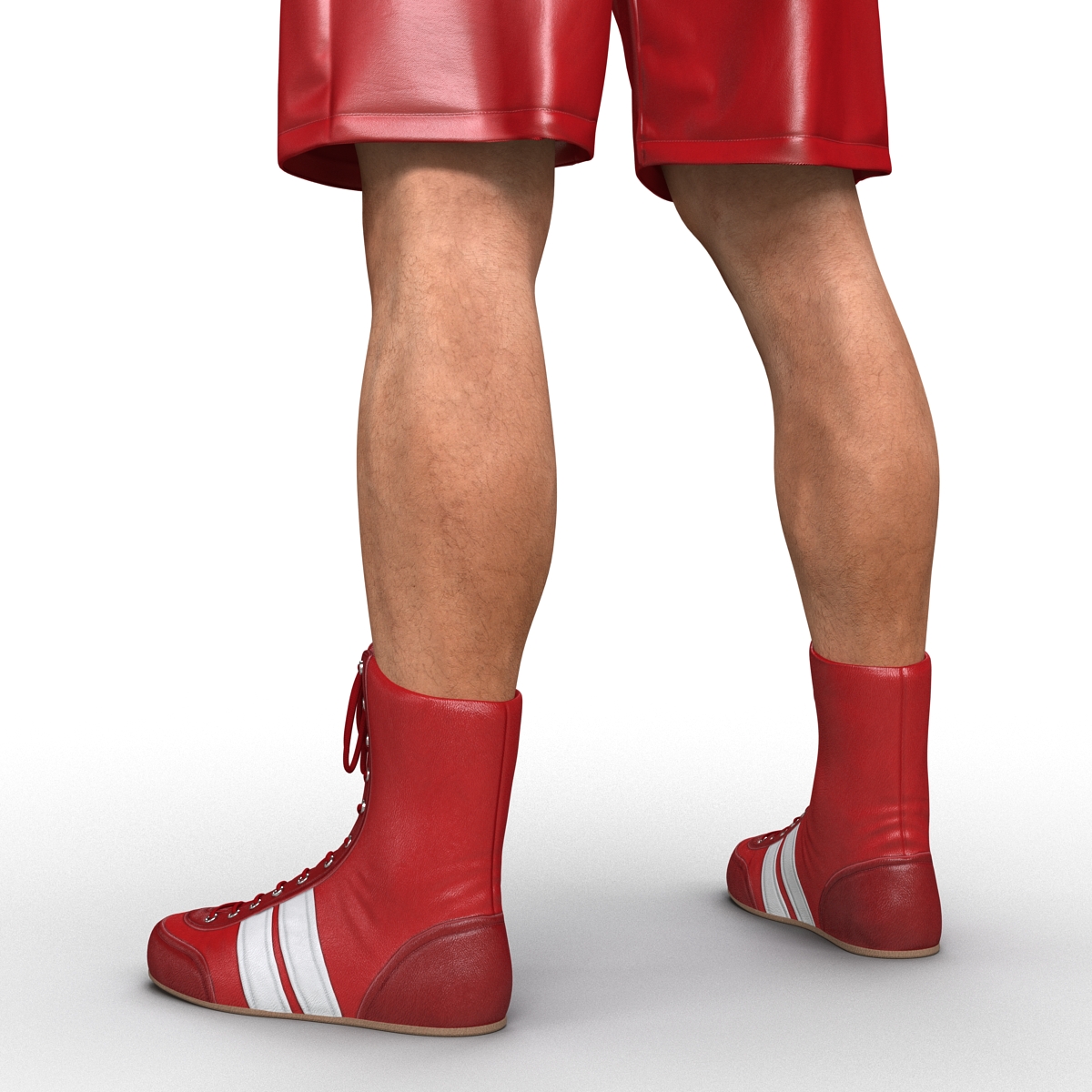 3D Boxer Man Rigged