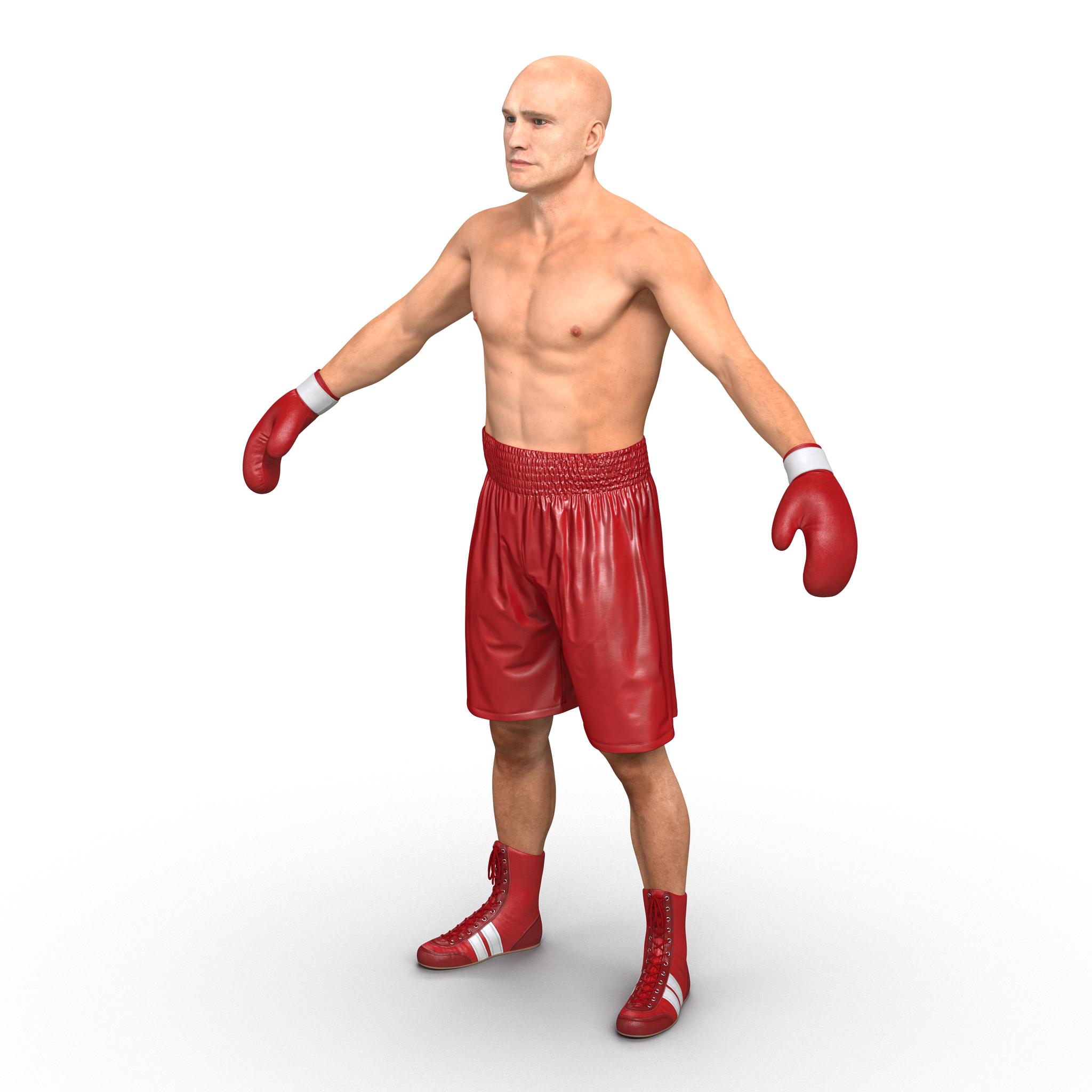 3D Boxer Man 2