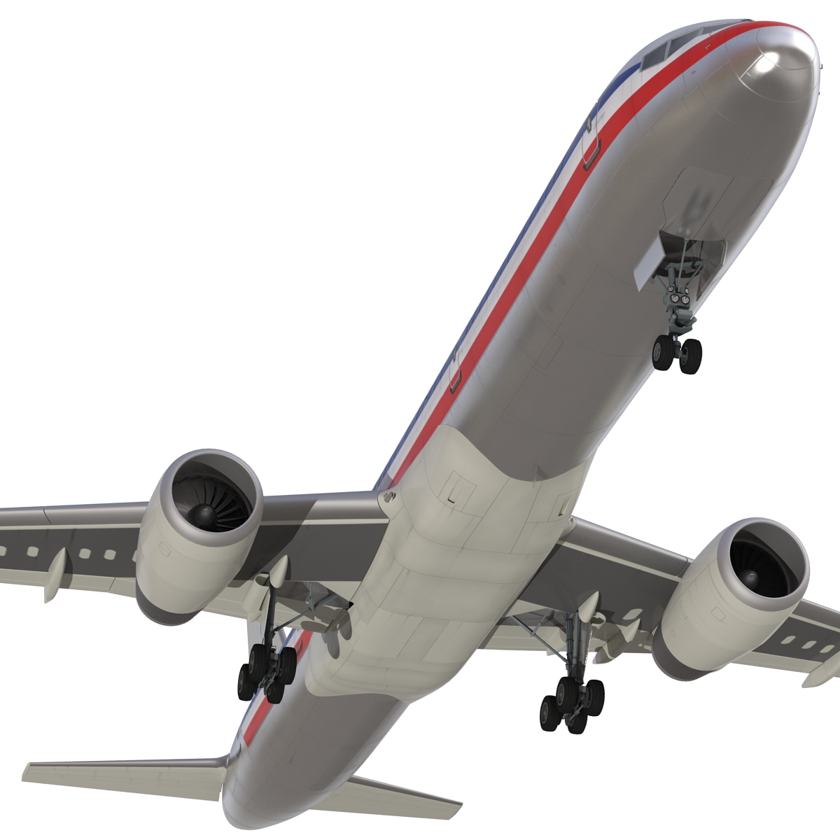 3D Boeing 757 200F American Airlines model