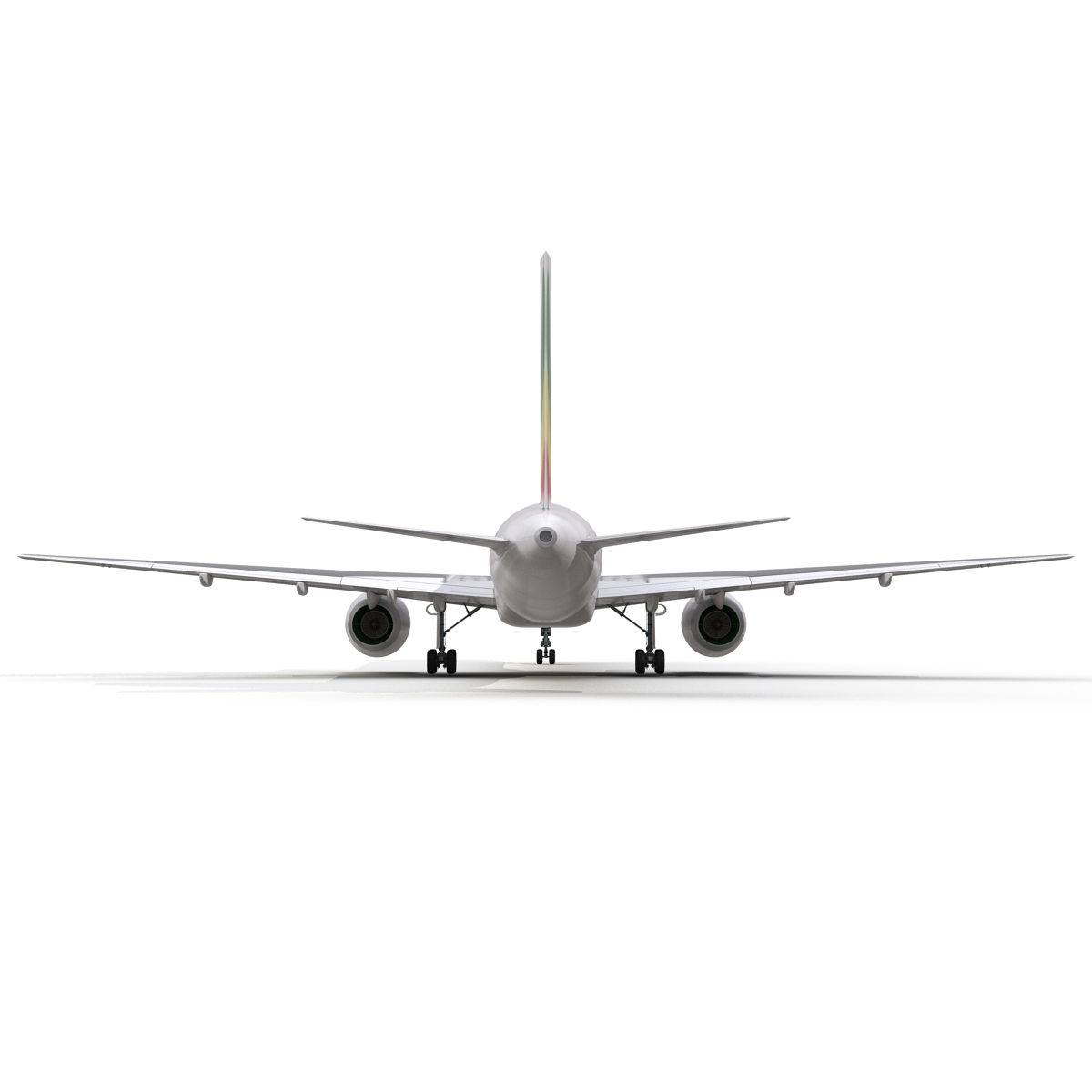 Boeing 757 200F Ethiopian Airlines 3D model