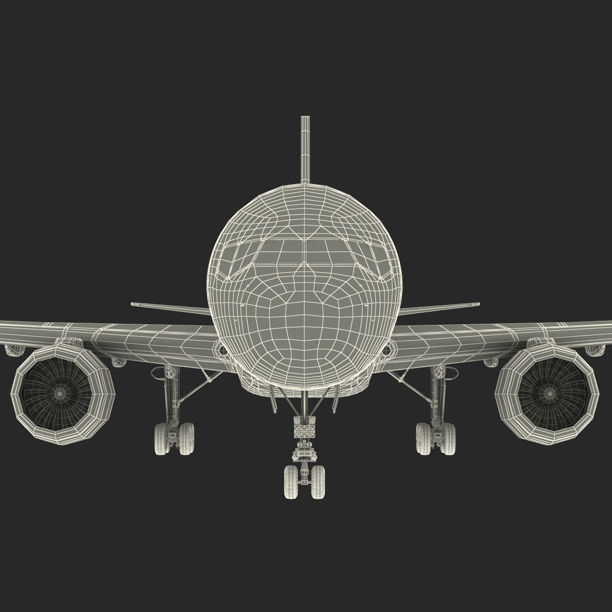 3D Boeing 757 200F United Airlines