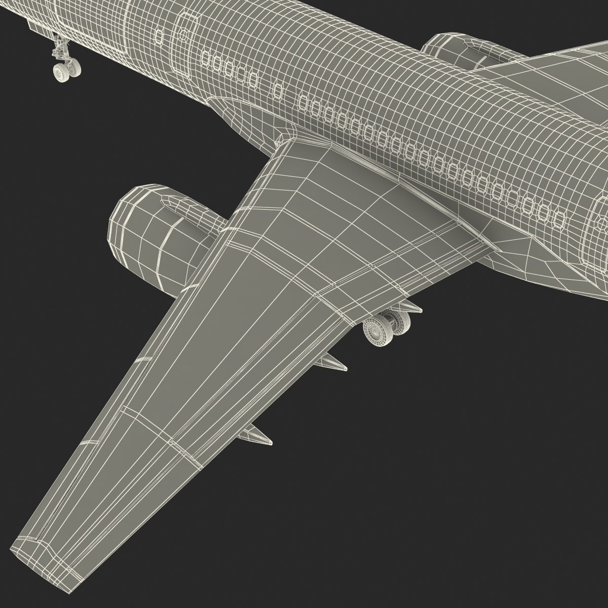 3D Boeing 757 200F United Airlines