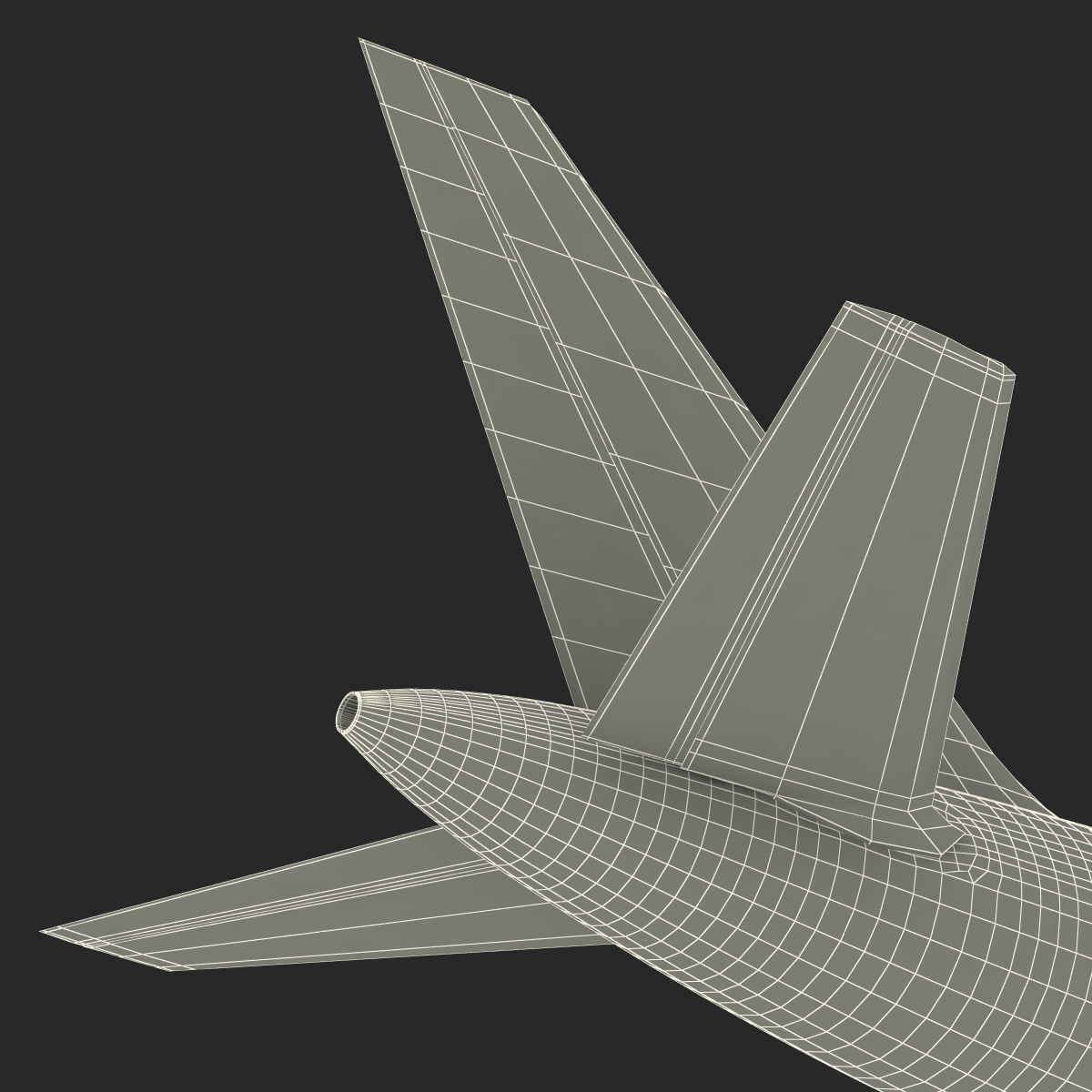 3D Boeing 757 200F United Airlines