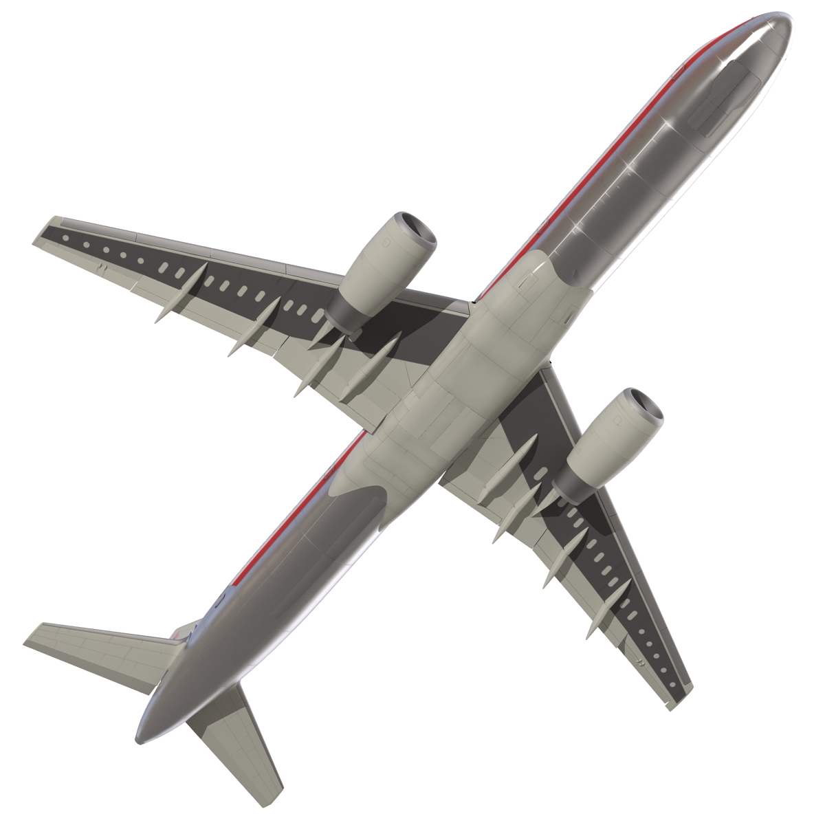 3D model Boeing 757 200F American Airlines Rigged