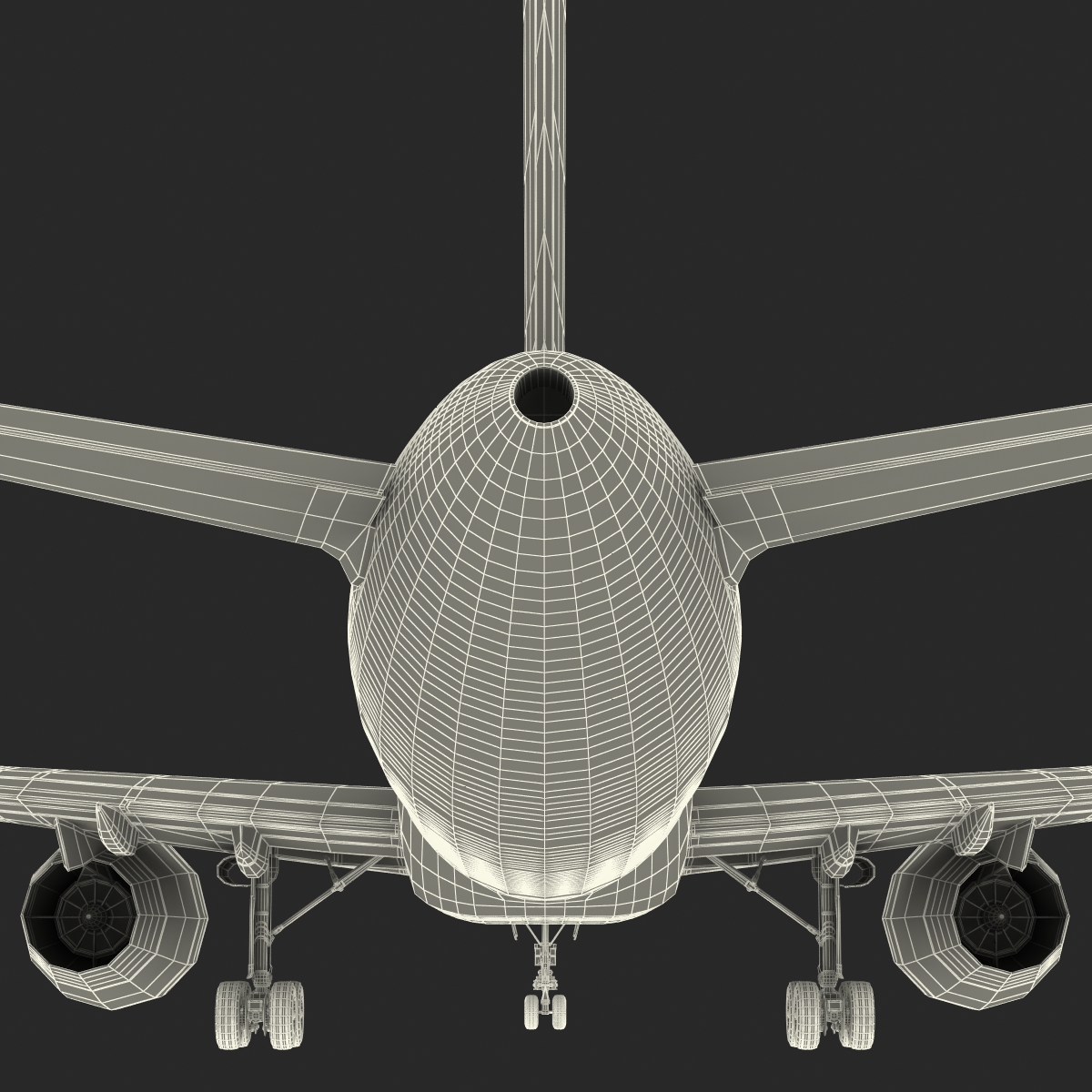 3D model Boeing 757 200F American Airlines Rigged