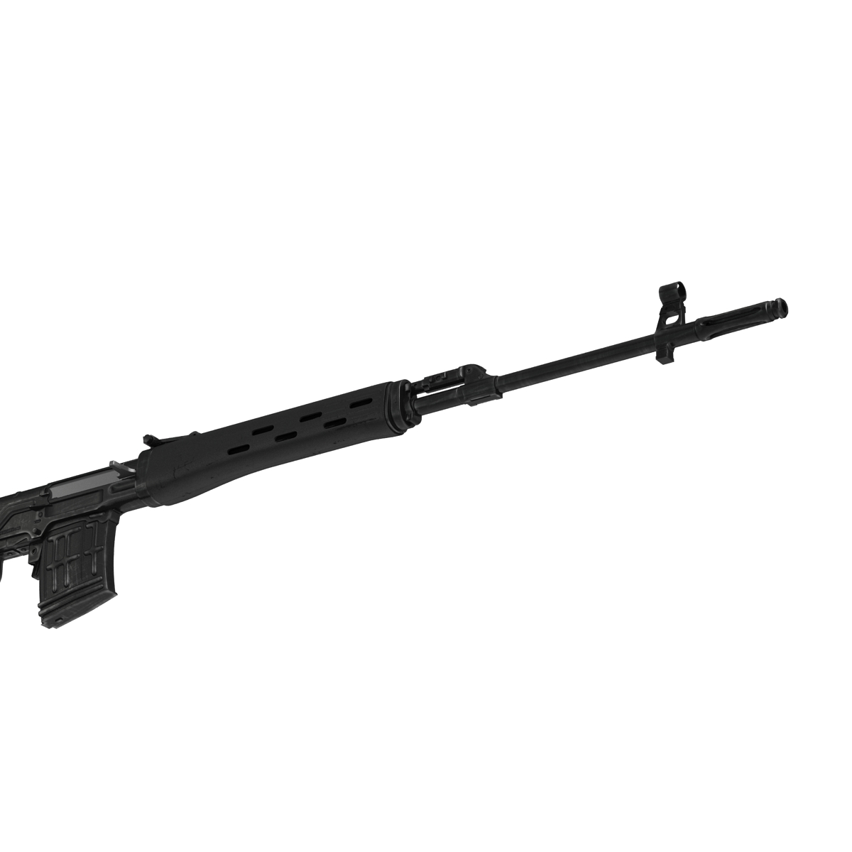 Dragunov Sniper Rifle SVD 2 3D