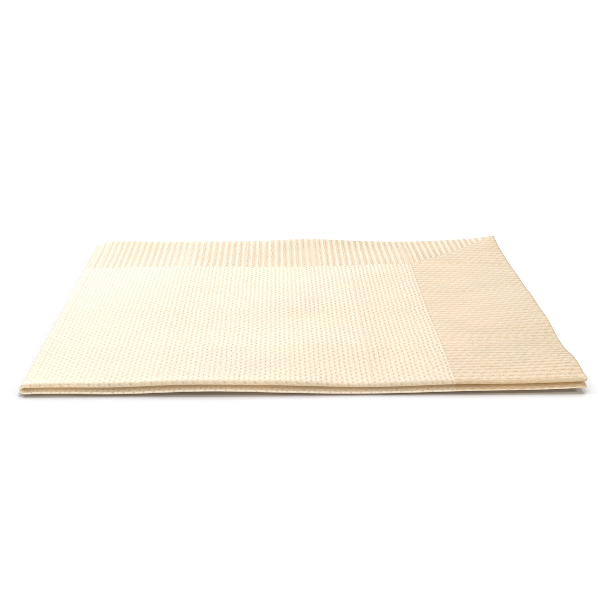 3D Beverage Napkin Brown