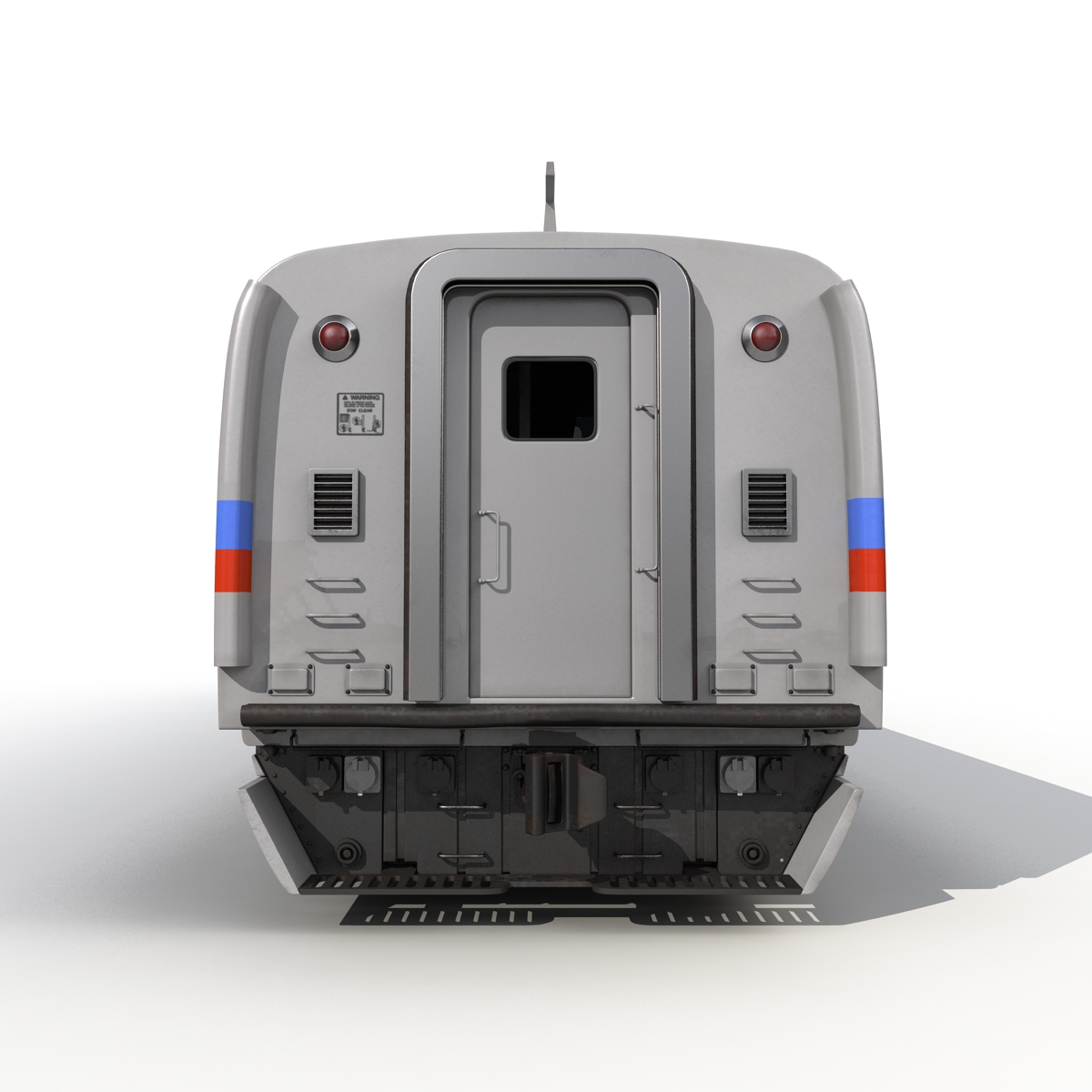 3D model Speed Train Locomotive Generic