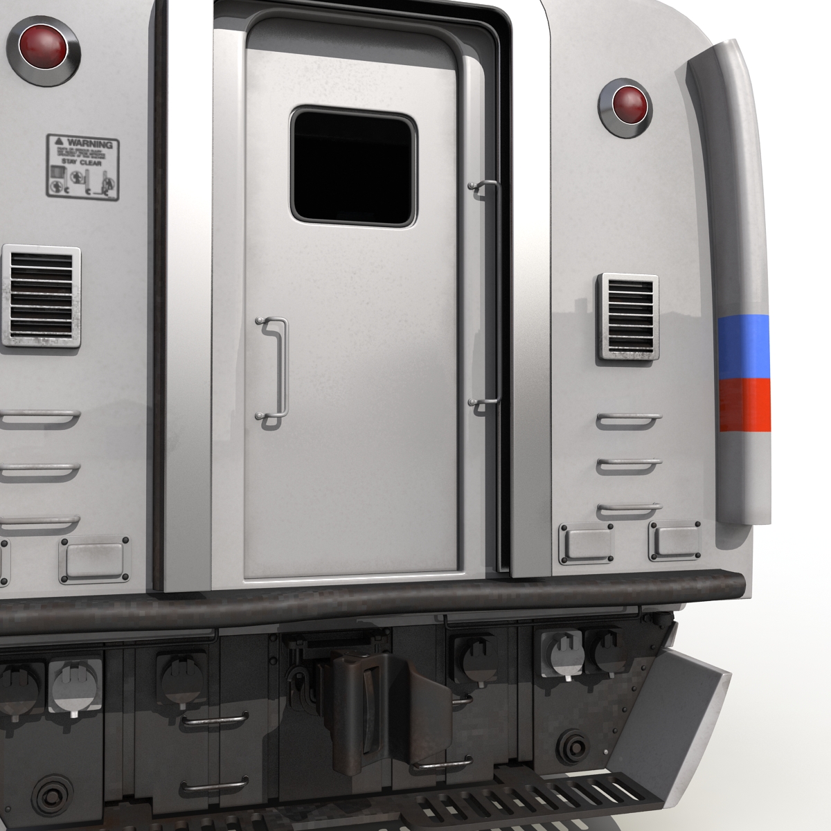 3D model Speed Train Locomotive Generic