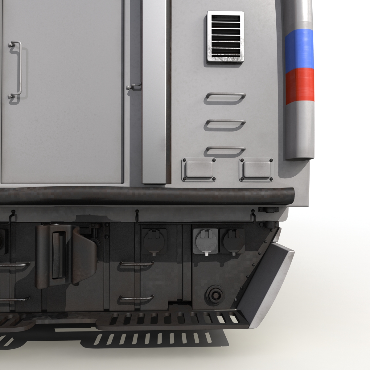 3D model Speed Train Locomotive Generic