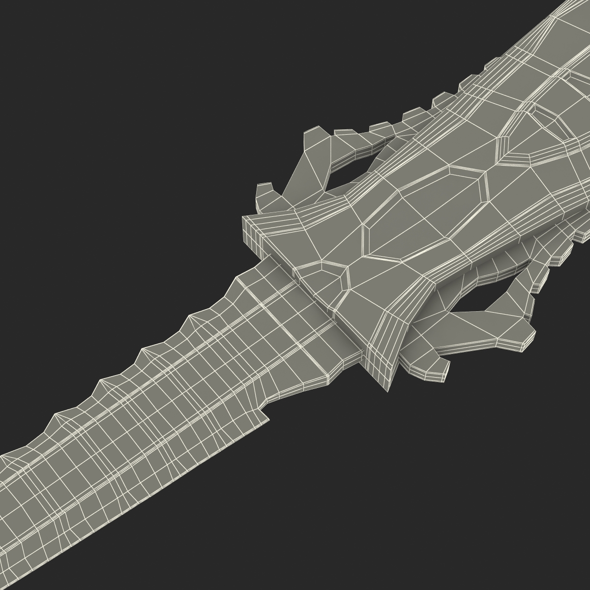 3D model Dive Knife