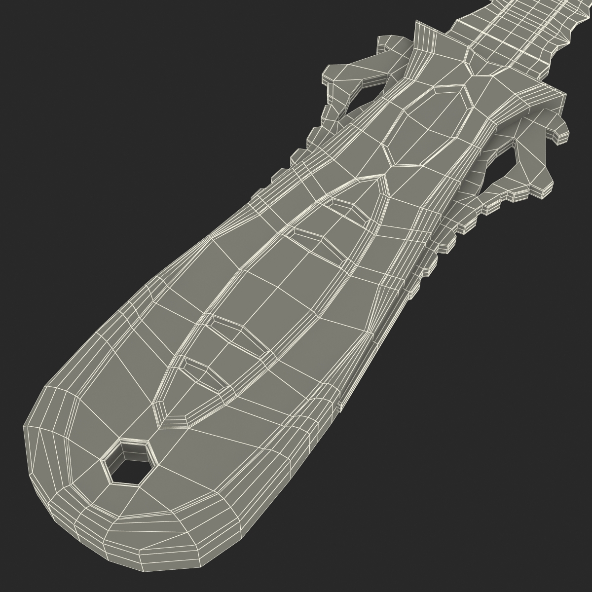 3D Dive Knife Generic model