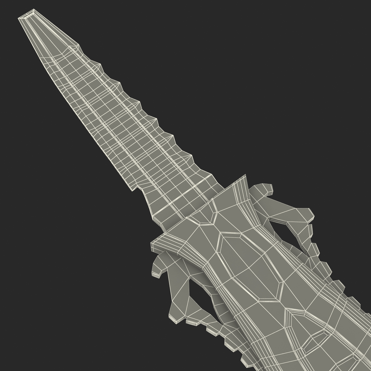 3D Dive Knife Generic model