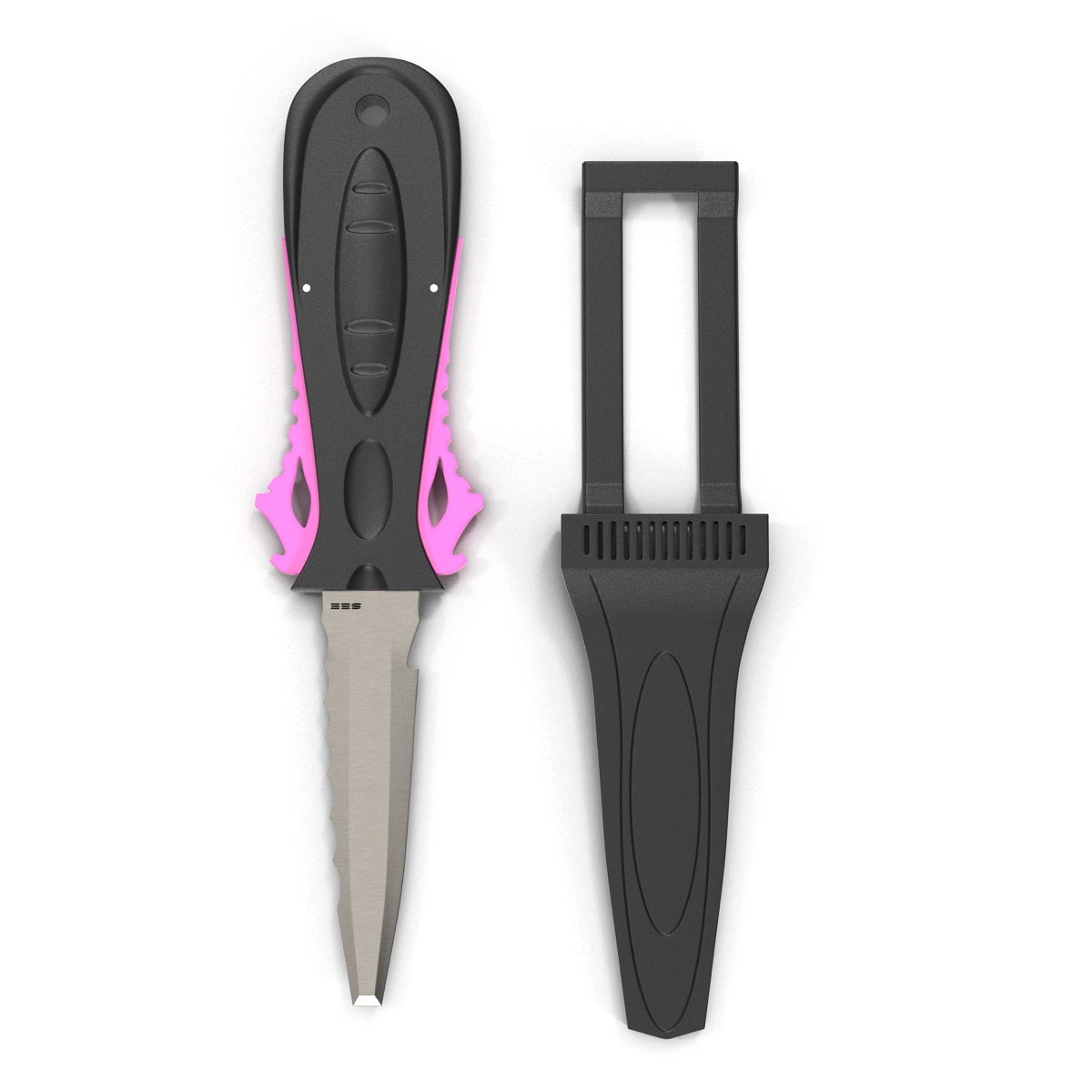 Dive Knife Generic Set 3D