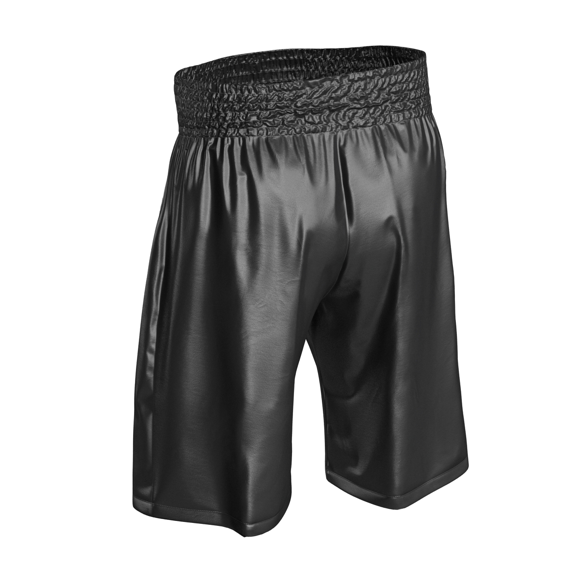 Boxing Trunks Black 3D model