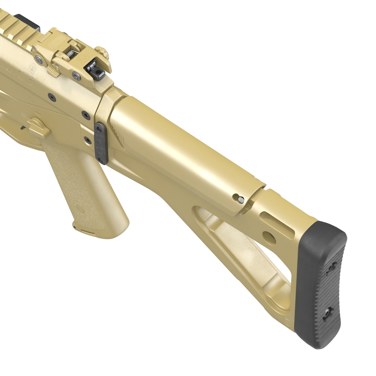 Adaptive Combat Rifle Bushmaster ACR Coyote Brown 3D model