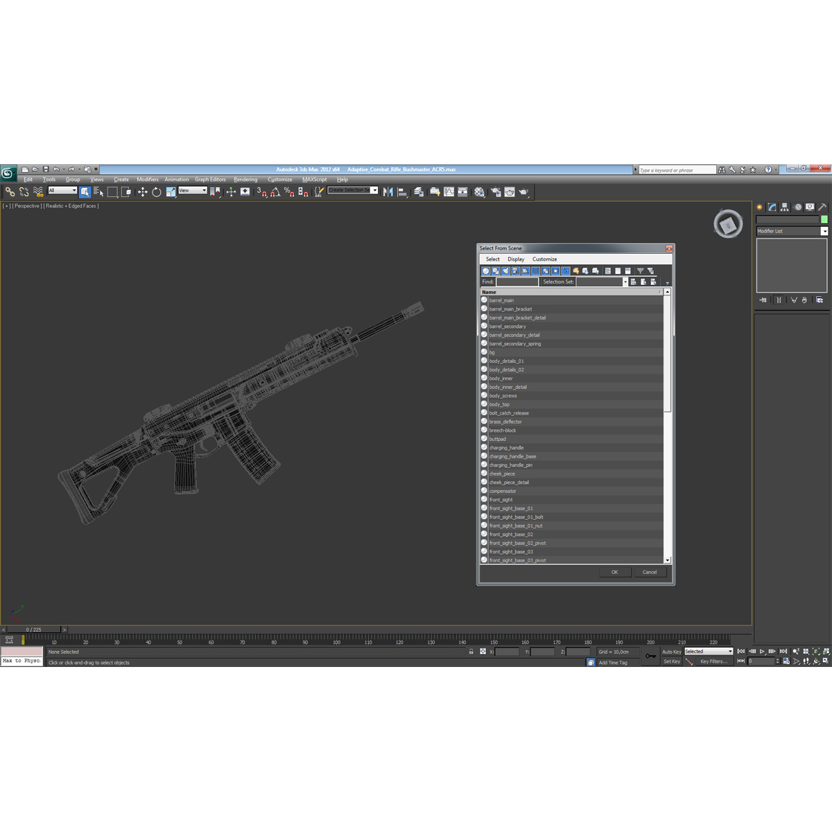 3D Adaptive Combat Rifle Bushmaster ACR