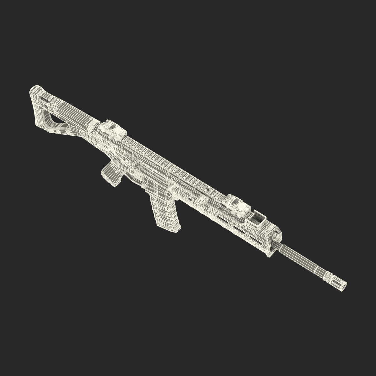 3D Adaptive Combat Rifle Bushmaster ACR